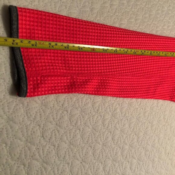 RBX Women’s Textured 1/4 Zip Pullover Sweater, Color,  Bright Coral, Sz 3X - Picture 7 of 9